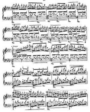 Birth of Classical Music: Godowsky Score Sheet