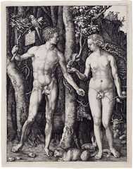 Adam & Eve by Albrecht Durer