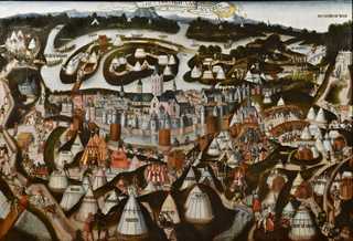 Charles the Bold’s camp during the Siege of Neuss in 1475